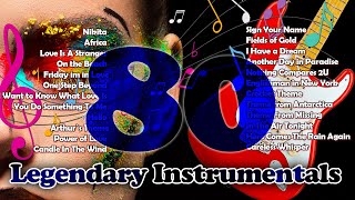 THE LEGENDS OF 80S   BEST INSTRUMENTAL HITS PLAYLIST [upl. by Attiuqal]