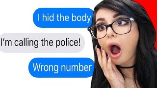 TEXTING PRANK ON STRANGERS [upl. by Kelwin]