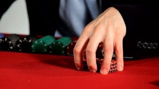 How to Shuffle Poker Chips  Poker Tutorials [upl. by Lyrehs]