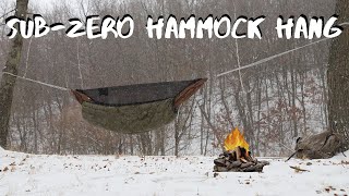 Beginners Guide to 0° Hammock Camping [upl. by Noled]