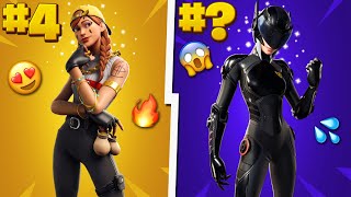 10 Most TRYHARD 800 VBuck Skins In Fortnite Sweaty Skins Chapter 2 Season 4 [upl. by Cacie641]