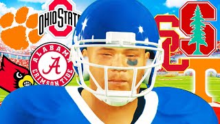 1 Chinese QB Makes His College Choice [upl. by Kilmarx]