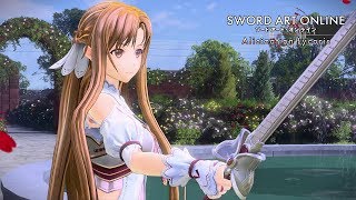 Sword Art Online Alicization Lycoris  Asuna Reveal  PS4XB1PC [upl. by Nairred]