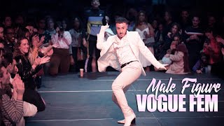 VOGUING  VOGUE FEM Male Figure at the Unification Ball [upl. by Eidok]