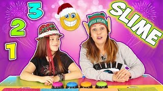 UN DOS TRES SLIME de Navidad  123 SLIME  Slime Videos [upl. by Atinet]