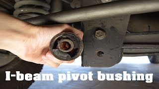 Ford Twin IBeam Pivot Bushing Replacement [upl. by Leiand42]