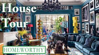 HOUSE TOUR  Inside A Maximalist New York City Townhouse [upl. by Revell]