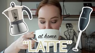 HOW TO MAKE A quotLATTEquot AT HOME moka pot  frother [upl. by Issac]