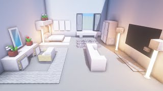 Minecraft Modern Bedroom Build Tutorial [upl. by Tilden]