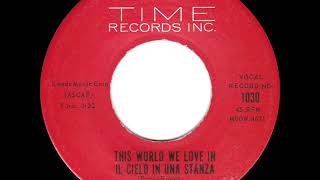 19601961 Mina  This World We Love In Il Cielo In Una Stanza [upl. by Batruk]