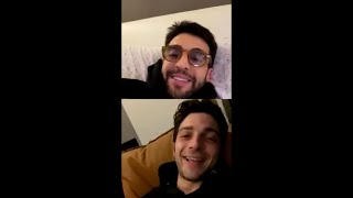 Gianluca Ginoble and Piero Barone Il Volo Live Chat [upl. by Dierolf]