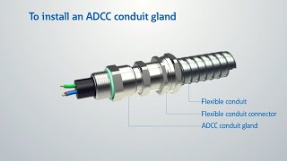 ADE Conduit Gland Installation [upl. by Zinck]