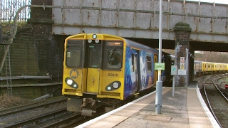 Half an Hour at 216  Birkenhead North Station 1022017  Class 507 508 terminus [upl. by Huxham645]