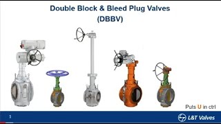 LampT Valves  Double Block amp Bleed Plug Valves 220420 [upl. by Aiza]