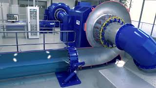 ANDRITZ Hydro turbine animation  Francis [upl. by Kancler]