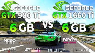 GTX 980 Ti vs GTX 1660 Ti Test in 8 Games [upl. by Akzseinga550]