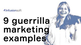 9 guerrilla marketing examples [upl. by Baird]