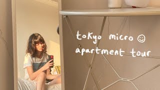 Japanese Micro Apartment Tour in Shibuya Tokyo [upl. by Astra]