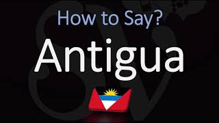 How to Pronounce Antigua CORRECTLY Meaning amp Pronunciation [upl. by Ueihttam215]