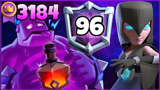 3184🥇 with Elixir Golem Deck [upl. by Cart88]