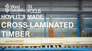 How Its Made Cross Laminated Timber CLT [upl. by Pyne30]