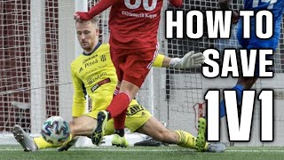 How to SAVE a 1v1  Goalkeeper Training 101  Keeping Goals S5Ep29 [upl. by Haret]