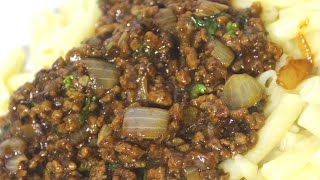 How to make BBQ Minced meat Ground beef Recipe  Quick recipe [upl. by Anul]