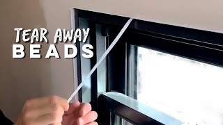 Drywall Finishing How to Install Tear Away Beads [upl. by Iruyas]