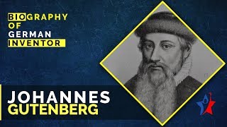 Johannes Gutenberg Short Biography  German Printing Press Inventor [upl. by Mala]