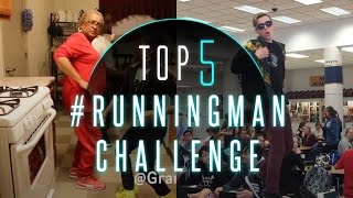 Running Man Challenge  My Boo  Ghost Town DJs  Top 5 [upl. by Etirugram308]