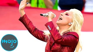 Top 10 Best American Anthem Performances of All Time [upl. by Morez]