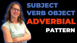 Subject Verb Object Adverbial English Grammar [upl. by Aniratac]