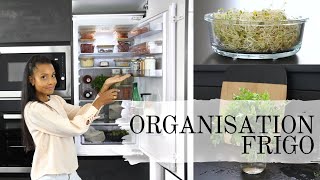 ORGANISATION  Astuces rangement frigo [upl. by Skcirdnek]