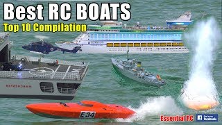 BEST TOP 10 Radio Controlled RC SHIPS and BOATS [upl. by Charmine]