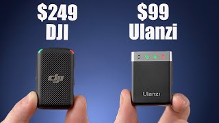 Ulanzi UMic AM18 vs DJI Wireless Mic [upl. by Aznola]