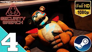 FNaF Security Breach  100 Walkthrough All Collectibles Part 4  Rehearsal Space  Backstage [upl. by Cirred]