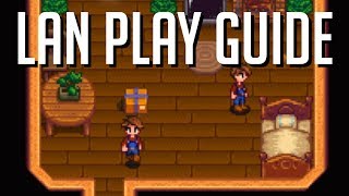 Local amp Internet LAN Play How To Guide for Stardew Valley Multiplayer [upl. by Yesor254]