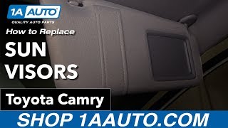 How to Replace Sun Visors 0611 Toyota Camry [upl. by Artim119]