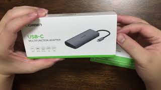 Ugreen Multi function All in One USB C Hub  Unboxing Overview [upl. by Oigimer]