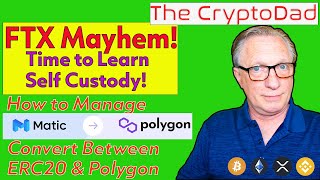 Time for Self Custody How to Manage Polygon MATIC between ERC20 amp Native MATIC Polygon Network [upl. by Vaientina]