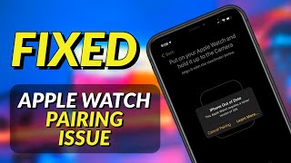 How To Fix iPhone is out of Order The Apple Watch requires a newer version of iOS I Apple Watch [upl. by Akeber]