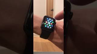 Making a phone call on the Apple Watch 3 using cellular data [upl. by Pollyanna13]