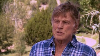 Robert Redford on acting quotThats enoughquot [upl. by Arahsal]