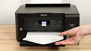 Epson WorkForce ET2750 Cleaning the Print Head [upl. by Ingham]