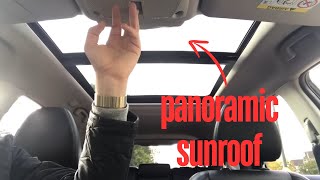 How it worksPanoramic Sunroof [upl. by Airym]