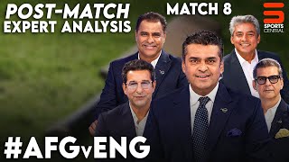 Afghanistan vs England  PostMatch Show Expert Analysis  THE DP WORLD DRESSING ROOM  ZA1K [upl. by Naimaj197]