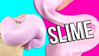 HAZ SLIME ESPONJOSO SIN BORAX  DIY FLUFFY SLIME  Tutoriales Belen [upl. by Rosabelle931]