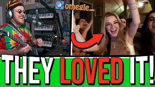 REGGAE SINGER brings GOOD VIBES to OMEGLE [upl. by Eecal]