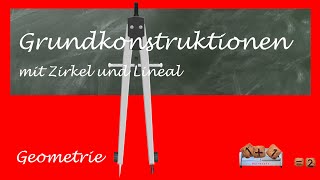 Geometrische Grundkonstruktionen [upl. by Nayhr]