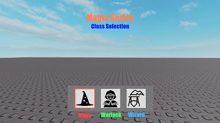 Roblox How To  Creating your first Magic Class Selection [upl. by Yllut]